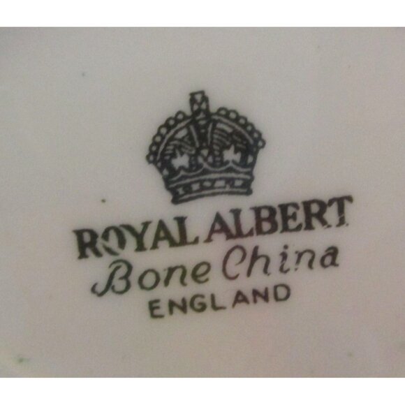 Royal Albert Forget Me Not Mini Oval Creamer Open Sugar Bowl English Bone China - Picture 10 of 10